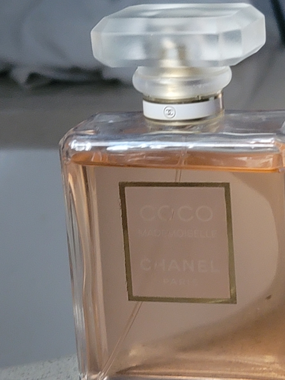 CHANEL Coco Mademoiselle Bottle - Soft Pink Glass 3.4 Oz. - Picture 2 of 5
